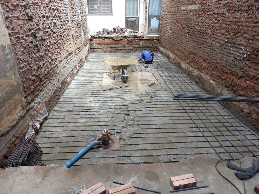 Hoàn thiện công trình cải tạo nhà anh Doanh 